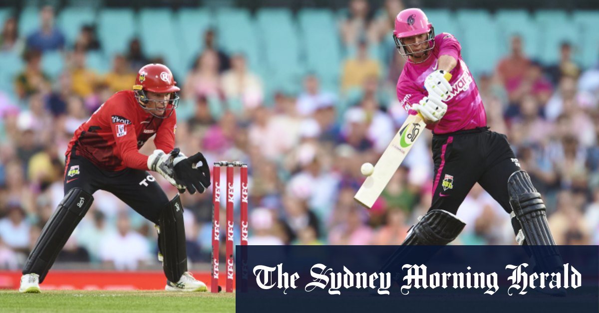 Les Sixers de Sydney battent les Renegades de Melbourne au SCG
