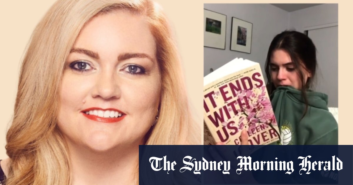 Colleen Hoover en tête de la liste des ventes de livres australiens après avoir dominé BookTok en 2022
