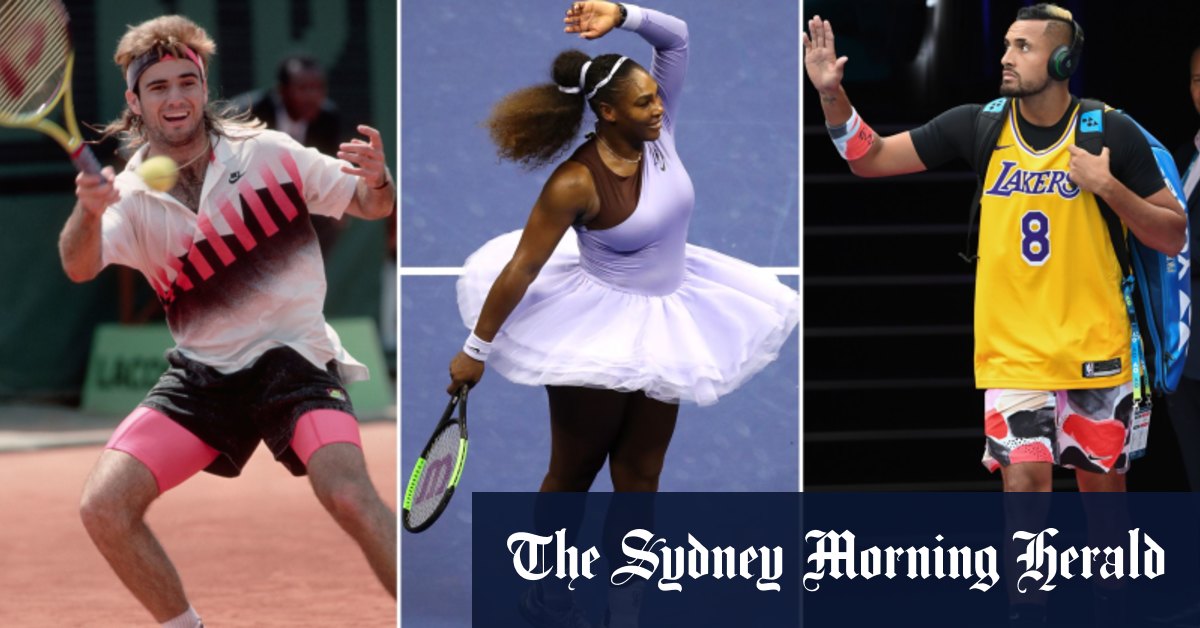 Sur et en dehors du court, les joueurs de tennis ont du style