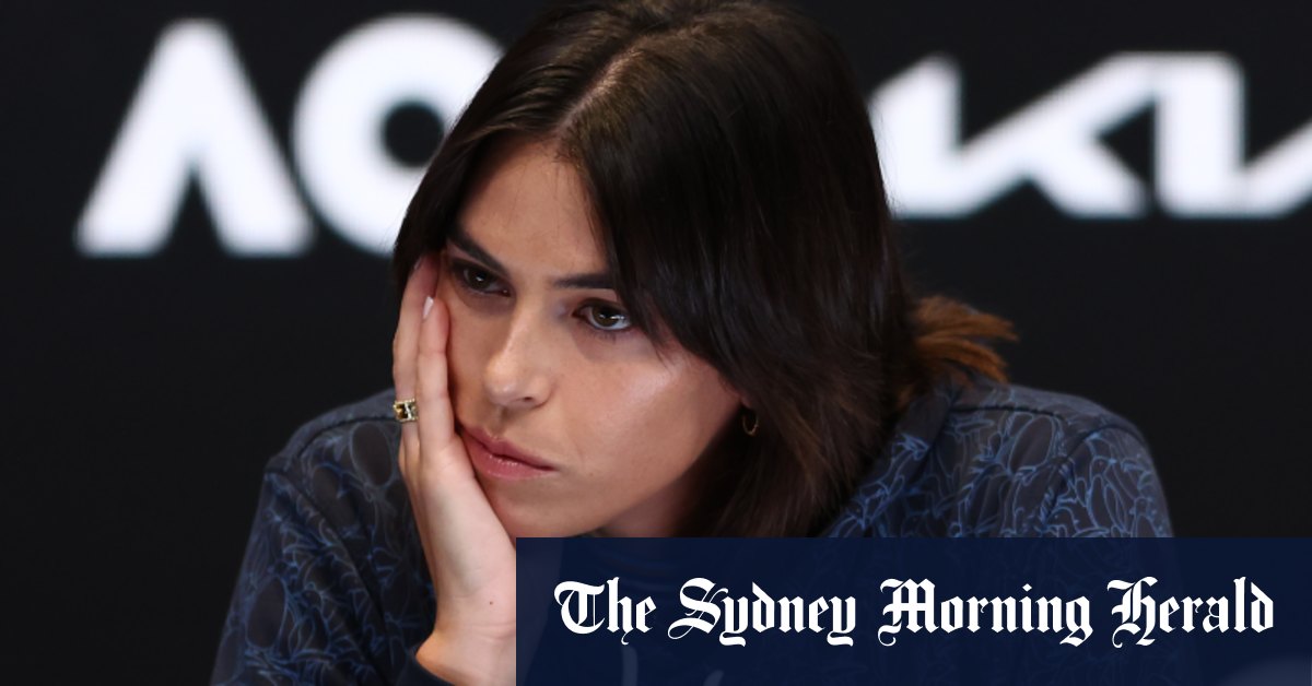 Tomljanovic absente, éventrée suite à une blessure au genou alors qu'elle était "concurrente"