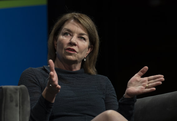 Anna Bligh, PDG de l'Association bancaire australienne.