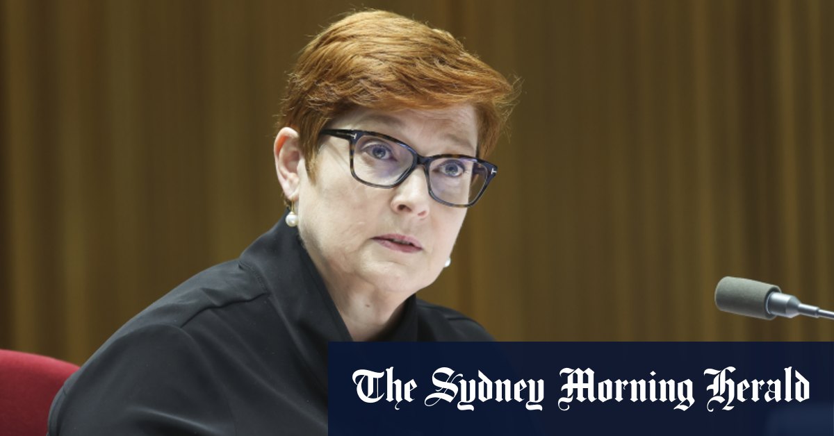 Marise Payne sous pression pour se retirer du Sénat