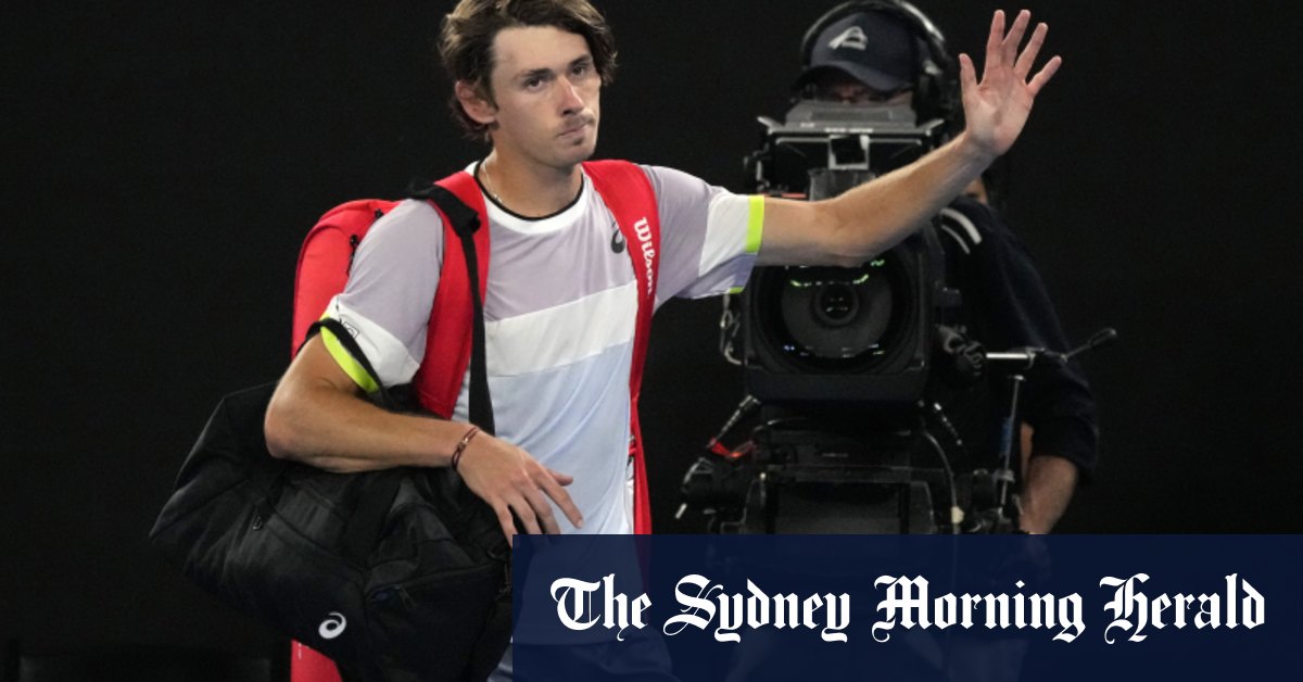 Beaten de Minaur réfléchit à la dissimulation de Djokovic