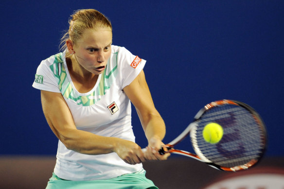 Dokic à l'Open d'Australie 2009.