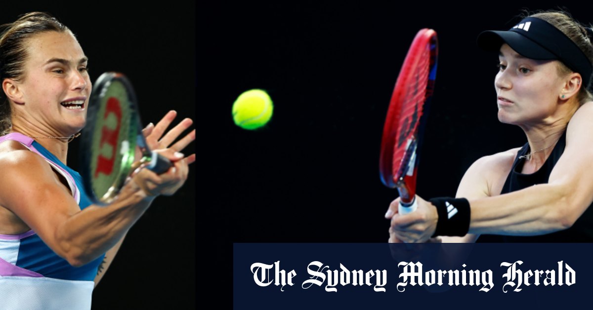 Les puissantes frappeuses Aryna Sabalenka et Elena Rybakina sont prêtes à illuminer Melbourne Park