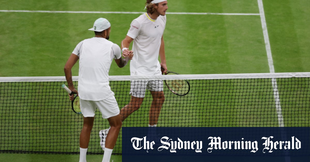 Le finaliste de l'Open d'Australie, Stefanos Tsitsipas, accuse l'Australien Nick Kyrgios d'avoir «détruit» l'amitié;  Rinky Hijikata gagne à Burnie