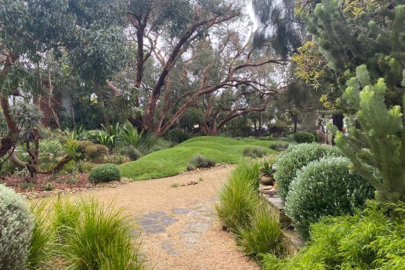 Le jardin de Peter Shaw sur la Great Ocean Road.