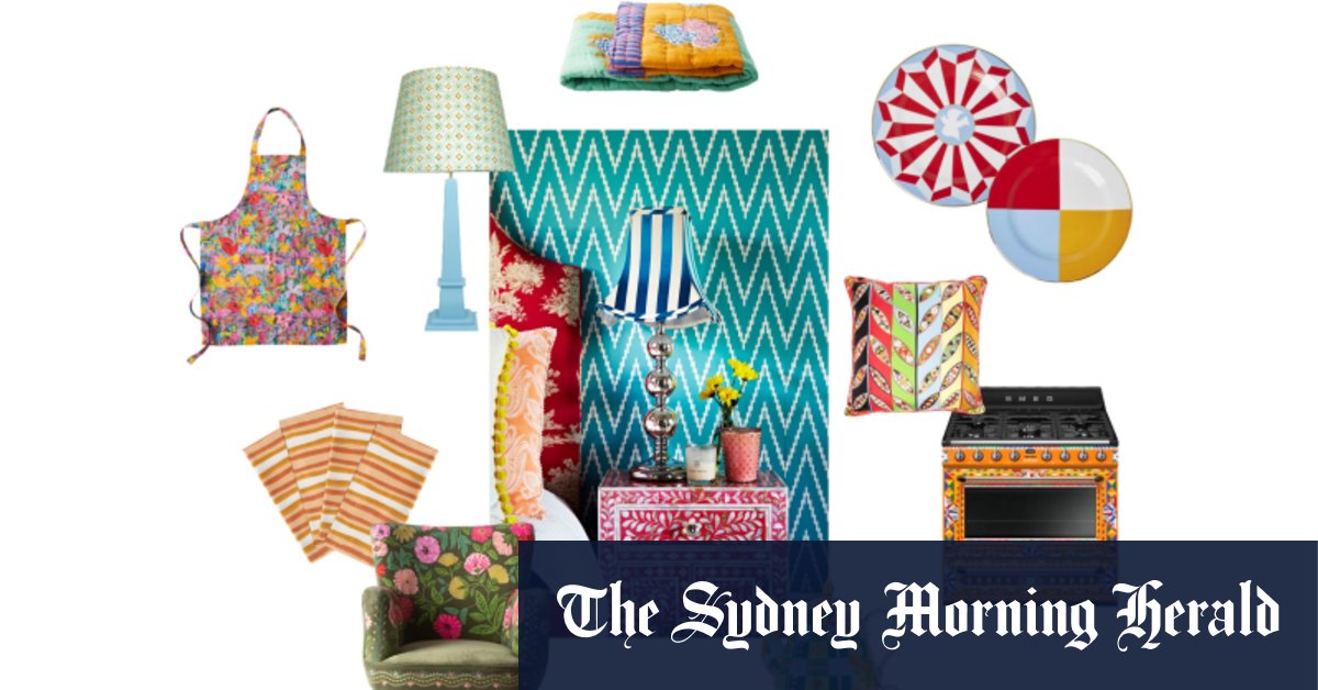 Adoptez une approche maximaliste des intérieurs avec des fleurs, des rayures et des motifs