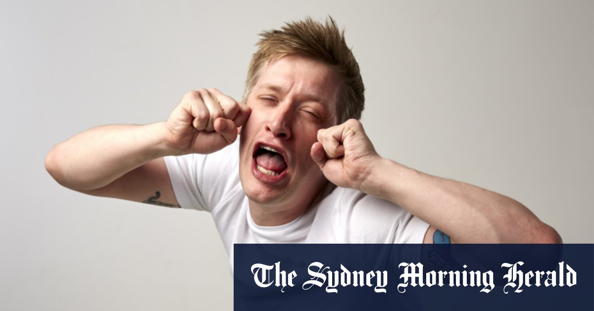 Le comédien écossais Daniel Sloss en tournée en Australie avec le dernier spectacle Can't