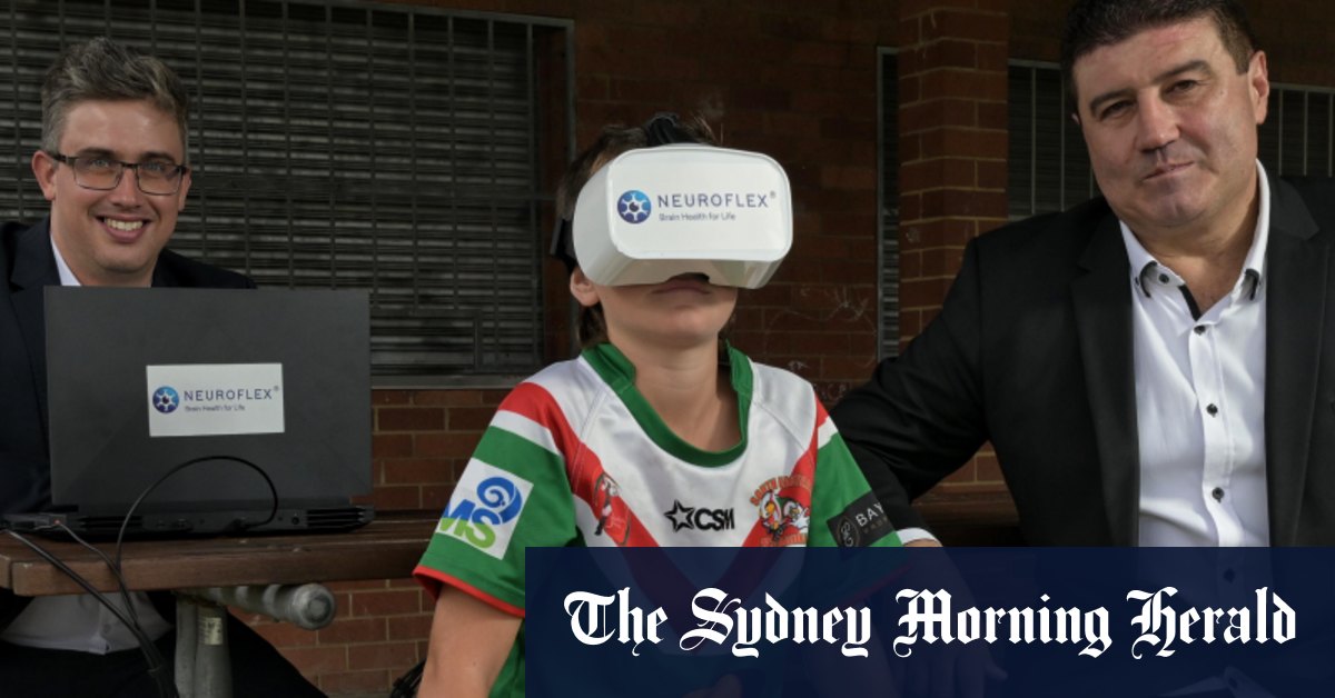 Pourquoi une ligue junior de Sydney attache des lunettes VR à 3000 joueurs
