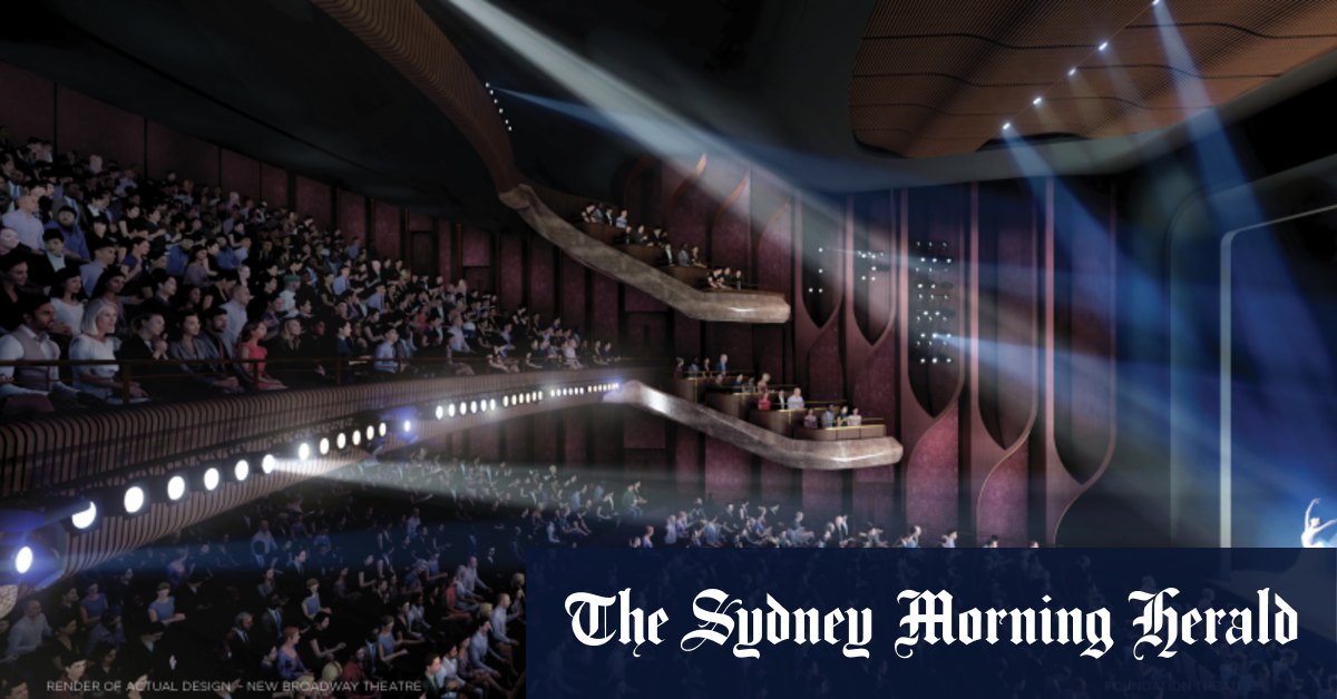 Un nouveau théâtre de style Broadway va ouvrir à Sydney