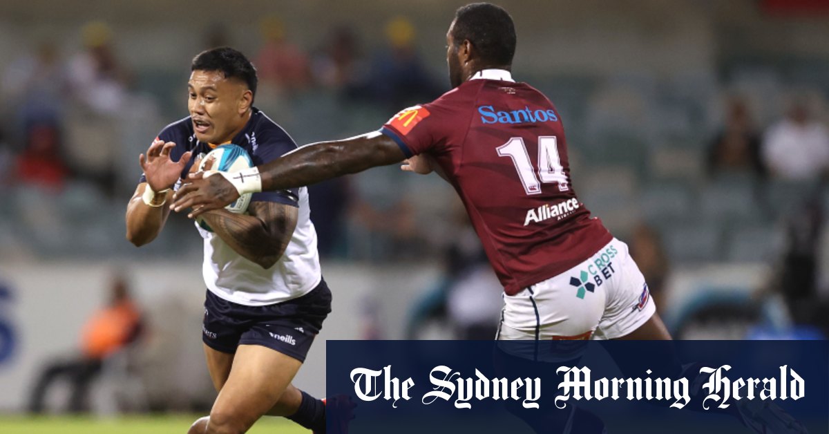Les Brumbies battent les Reds et poursuivent leur course invaincue en Super Rugby