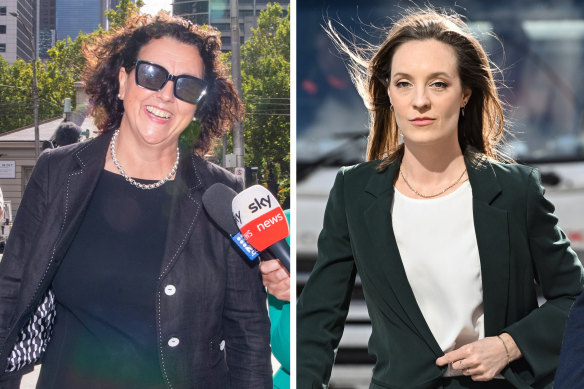 La députée de Kooyong, Monique Ryan, et son ancien chef de cabinet sont plongés dans une cour désordonnée pendant les heures de travail.