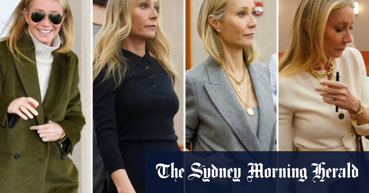 Au procès, Gwyneth Paltrow s'habille là où elle préfère être