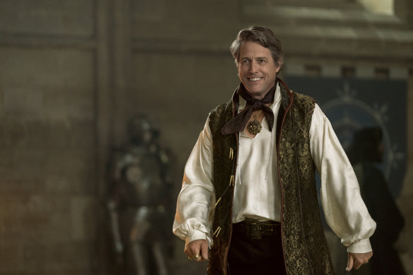 Hugh Grant est apparemment limité à un petit rôle de Forge dans Dungeons & Dragons : Honor Among Thieves pour l'empêcher de voler des scènes. 