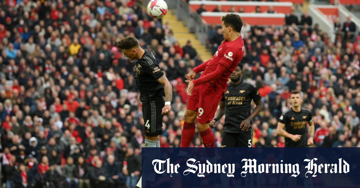 Liverpool égalise contre Arsenal, Crystal Palace bat Leeds