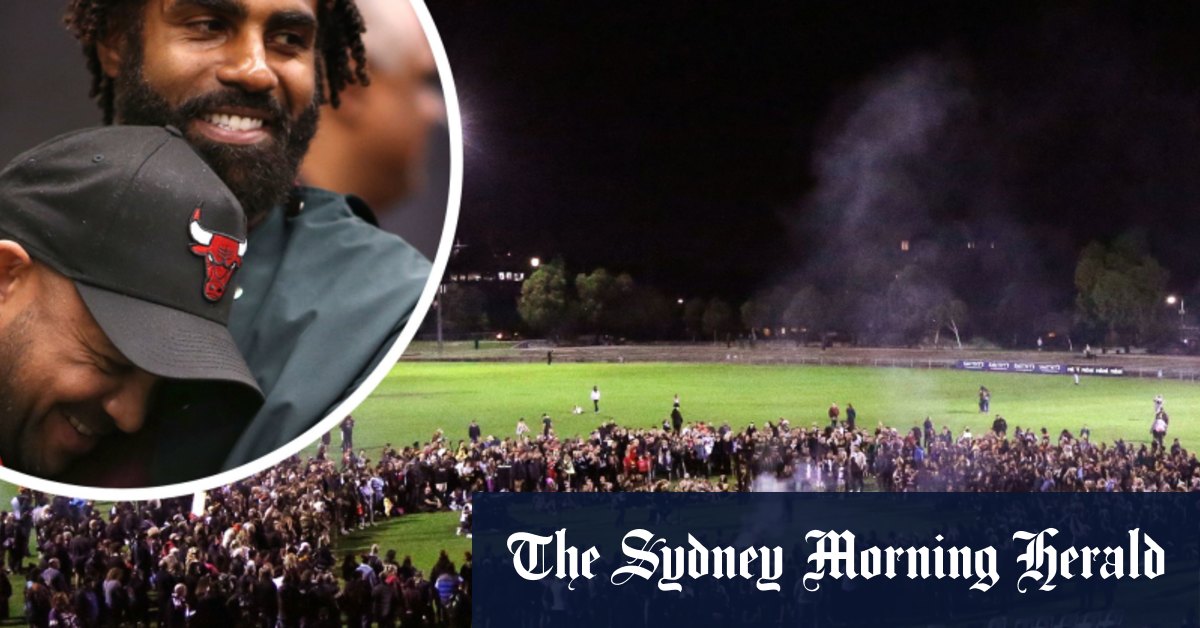 Heritier Lumumba dit que la cérémonie de guérison n'est pas le bon moment pour rencontrer le patron de Collingwood Magpie