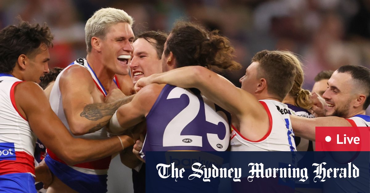Résultats Fremantle Dockers v Western Bulldogs, scores, rencontres, équipes, échelle, cotes, billets, comment regarder