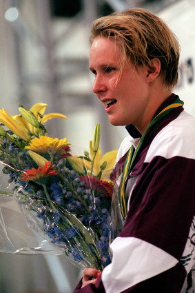 Susan O'Neill a remis sa médaille après la natation record.