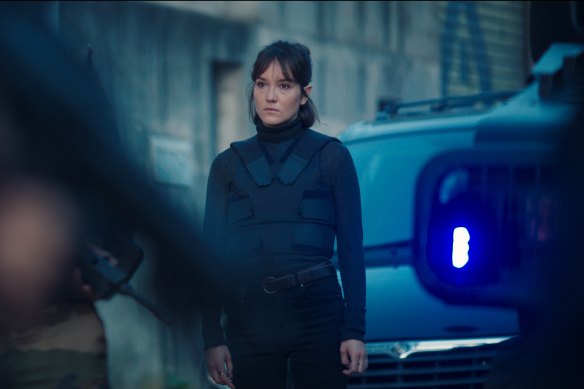 Anaïs Demoustier incarne Ines en novembre, un film centré sur les suites d'un attentat terroriste bien réel.