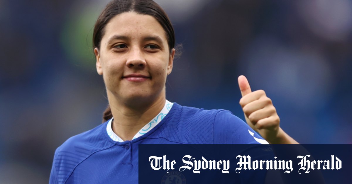 Sam Kerr sur la FA Cup et les devoirs du drapeau du couronnement pour l'Australie