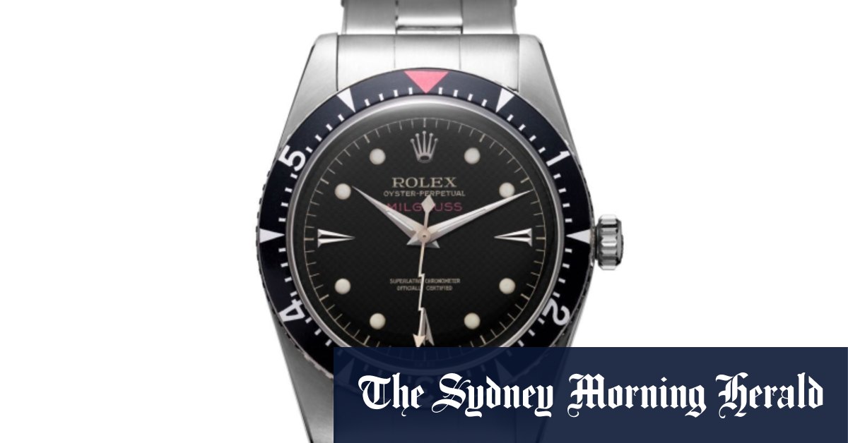 Une rare Rolex Milgauss atteint un record de 3,7 millions de dollars aux enchères