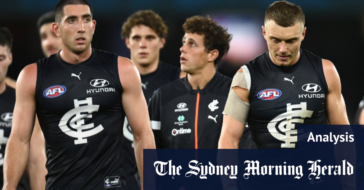 Pourquoi Carlton n'a pas progressé : un autre point de vue