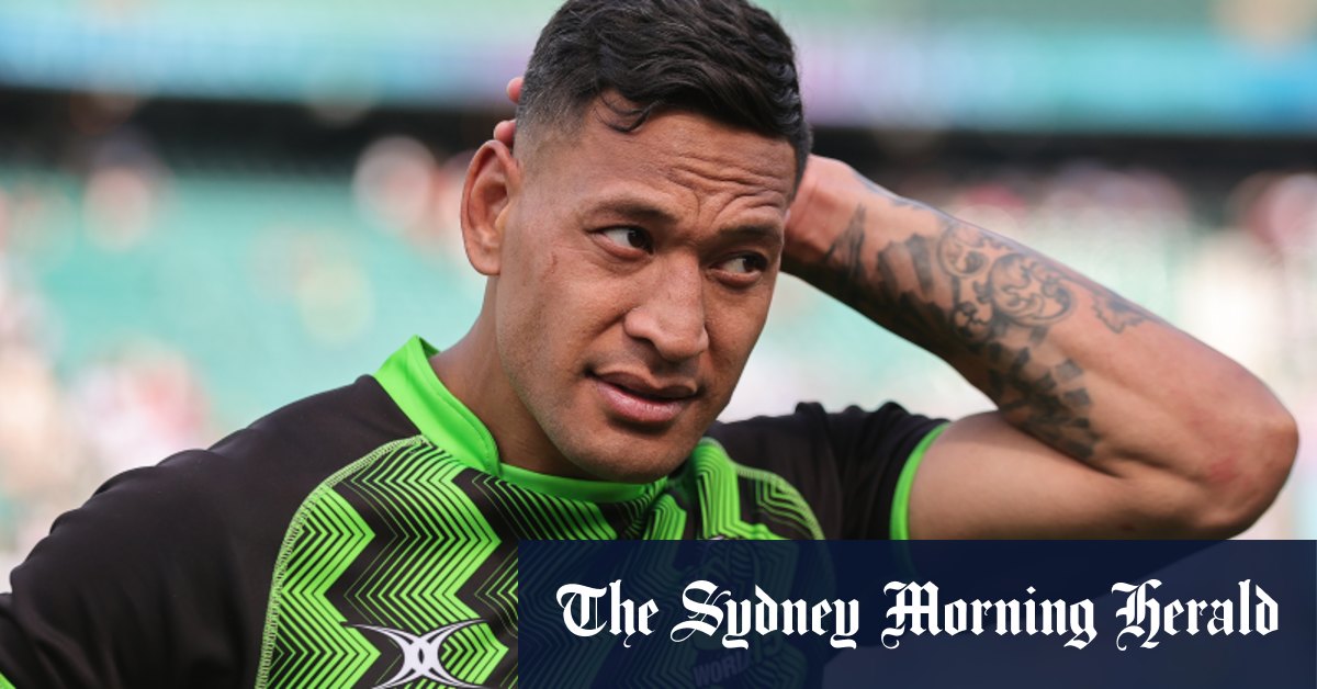 Israel Folau hué par la foule de Twickenham lors du match des Barbarians