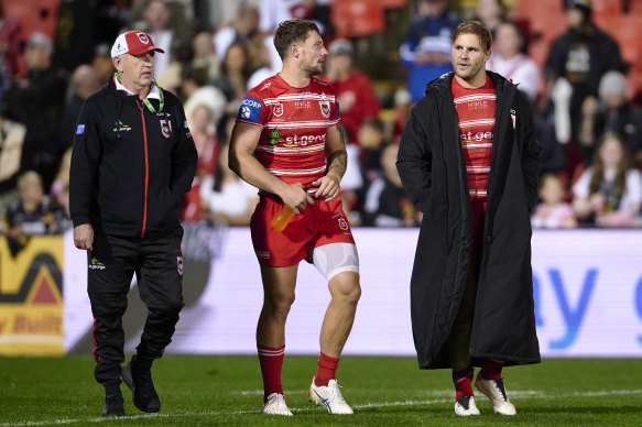 Jack de Belin a également terminé tôt au BlueBet Stadium.