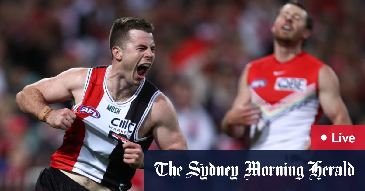 Résultats Sydney Swans v St Kilda Saints, scores, rencontres, équipes, classement, cotes, billets, comment regarder