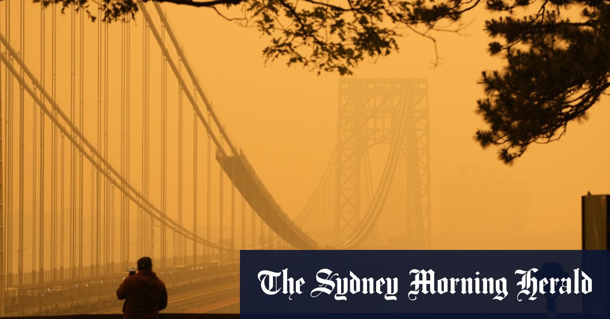 Les incendies au Canada provoquent une brume à New York alors que l'Asie transpire à travers des températures record