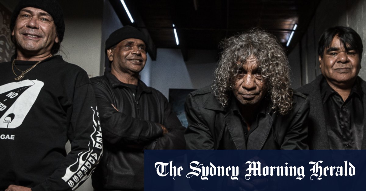 Pionniers du rock aborigène d'Australie