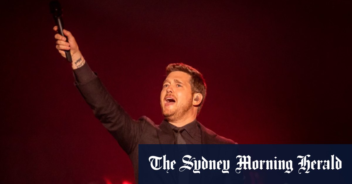 Michael Bublé revient chanter au spectacle reprogrammé de Sydney