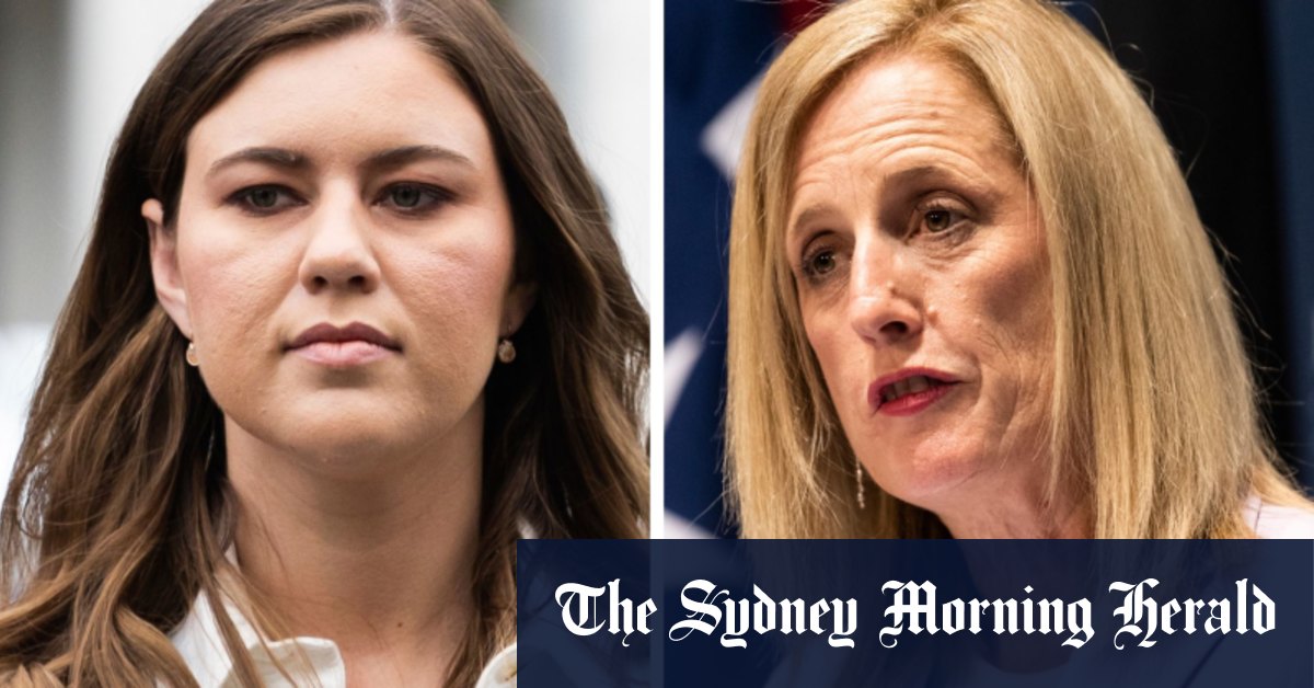 La ministre des Finances Katy Gallagher nie avoir induit le Parlement en erreur sur l'allégation de viol de Brittany Higgins