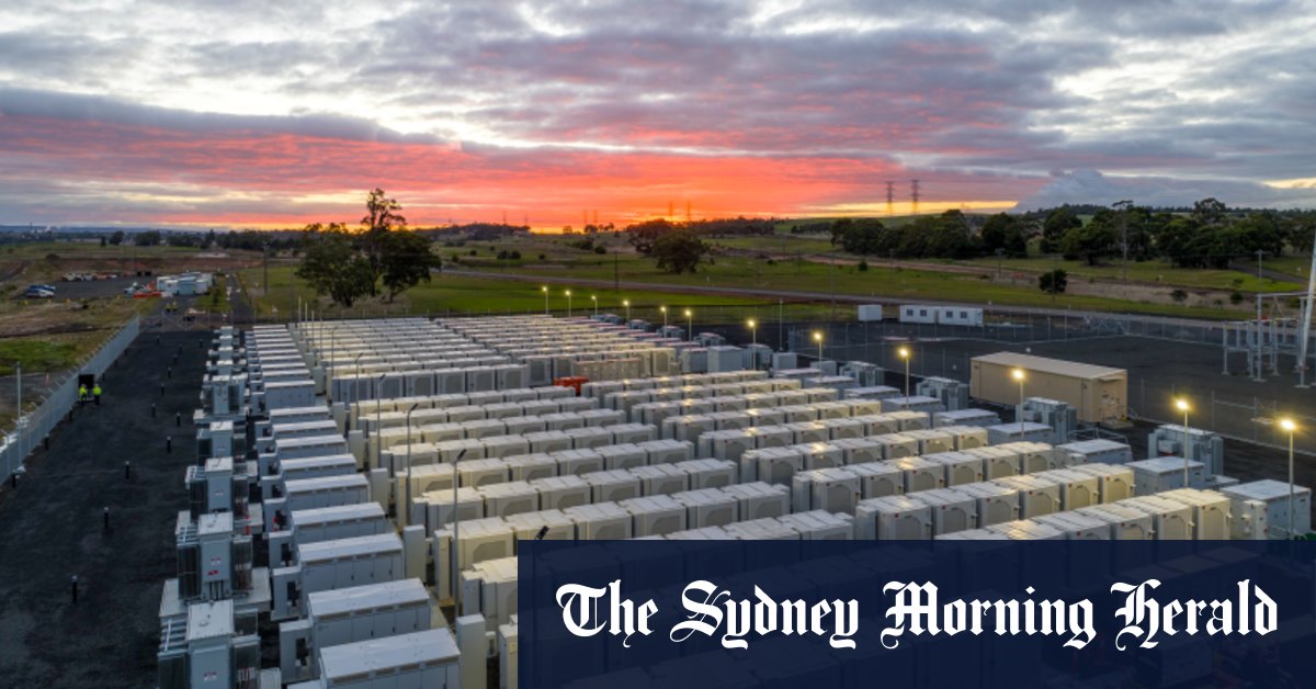 Une ville victorienne dévoile une batterie à grande échelle, mais les construisons-nous assez vite ?