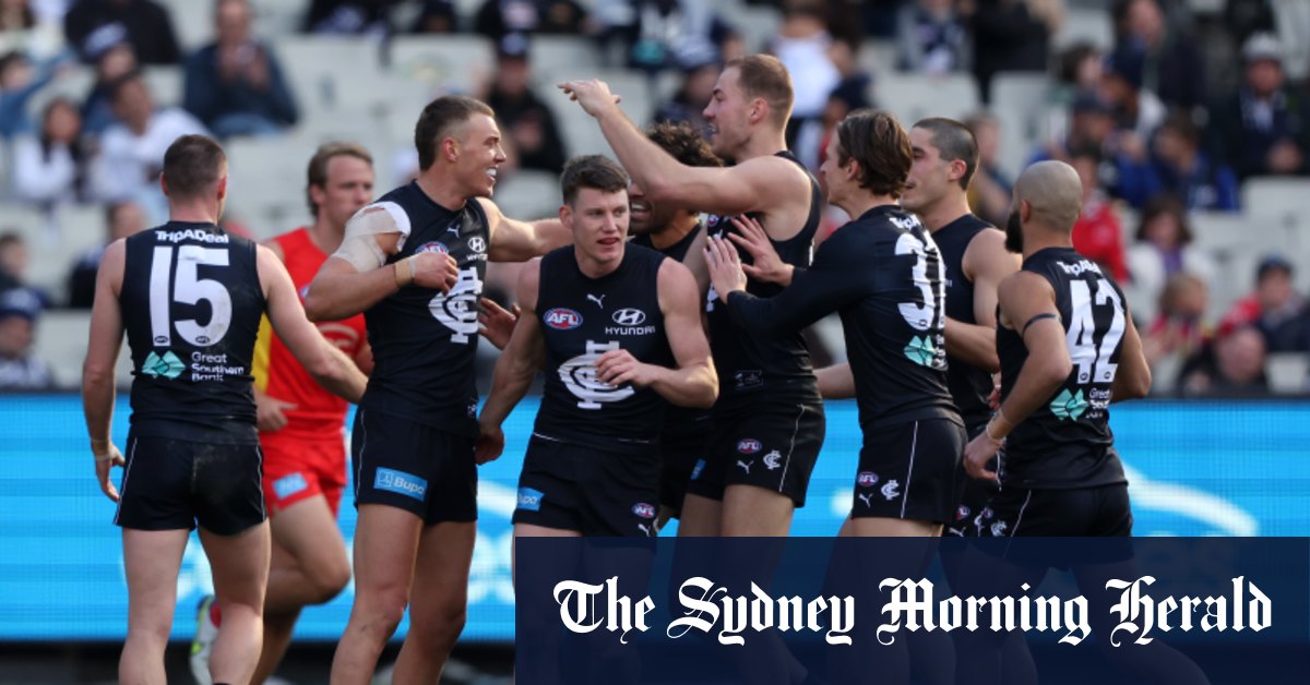 Les Carlton Blues battent les Gold Coast Suns