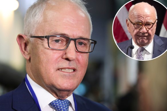 Malcolm Turnbull est devenu l'un des critiques les plus virulents de Rupert Murdoch.