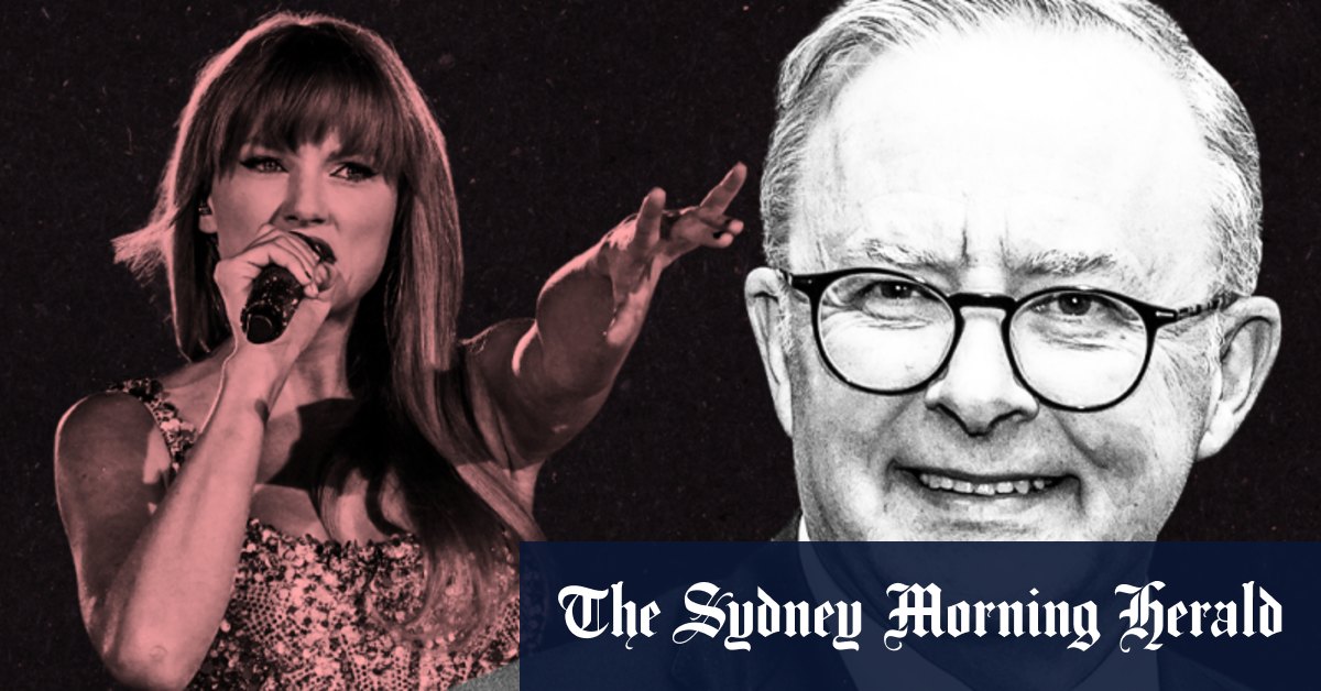 Le Premier ministre Anthony Albanese est-il un véloce ?  Une enquête sur sa supposée obsession de Taylor Swift
