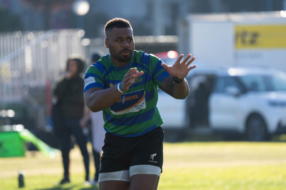 Samu Kerevi sur le chemin du retour après une blessure aux ischio-jambiers.