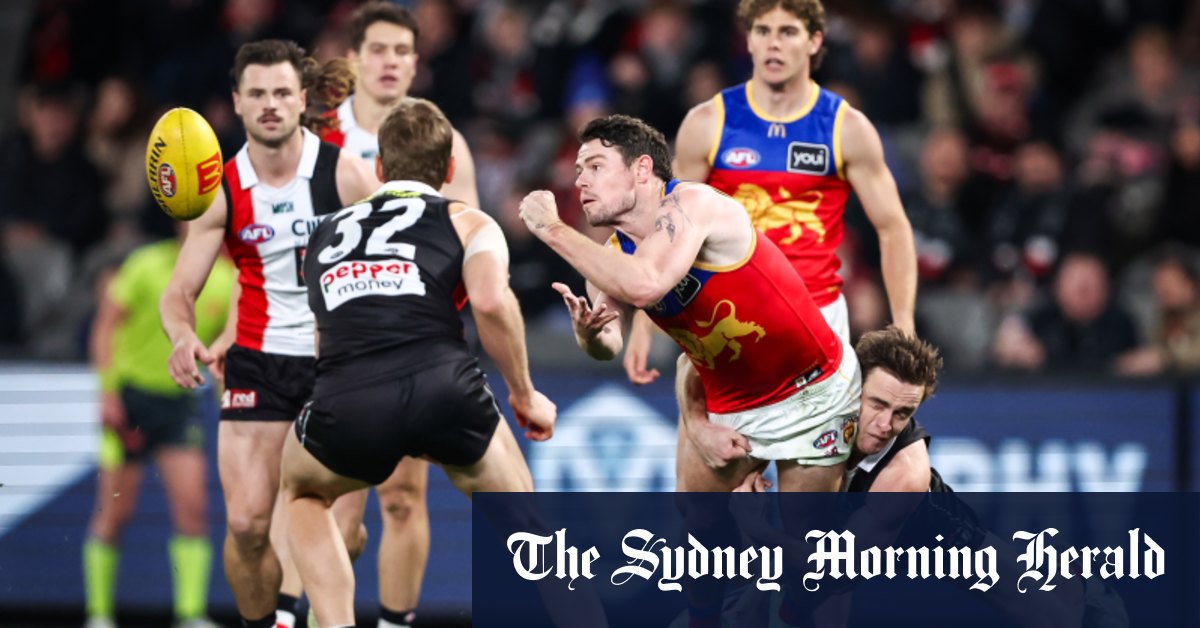 Eric Hipwood donne un coup de pied à quatre alors que les Lions de Brisbane gagnent et que la paire de St Kilda rapporte