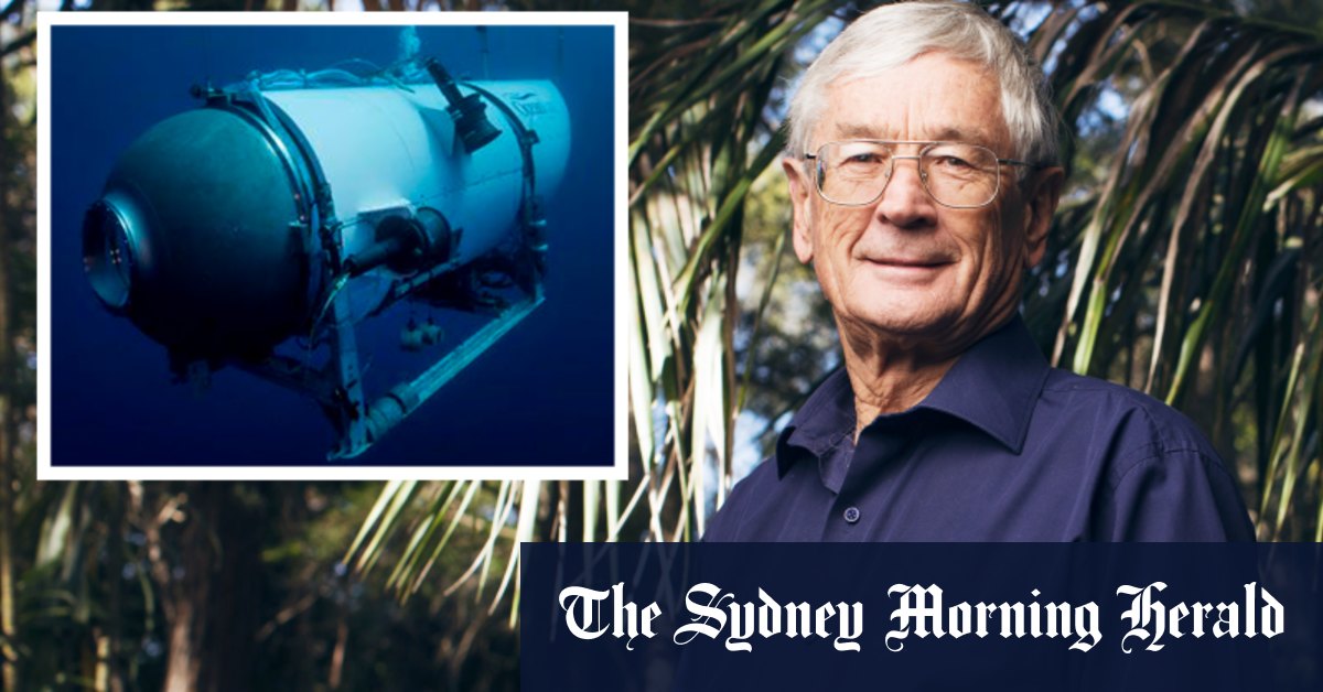 L'implosion submersible du Titanic ne devrait pas rendre les plongées hors limites: Dick Smith