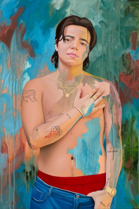 « Zoe » de Kim Leutwyler, finaliste du Prix Archibald 2023.