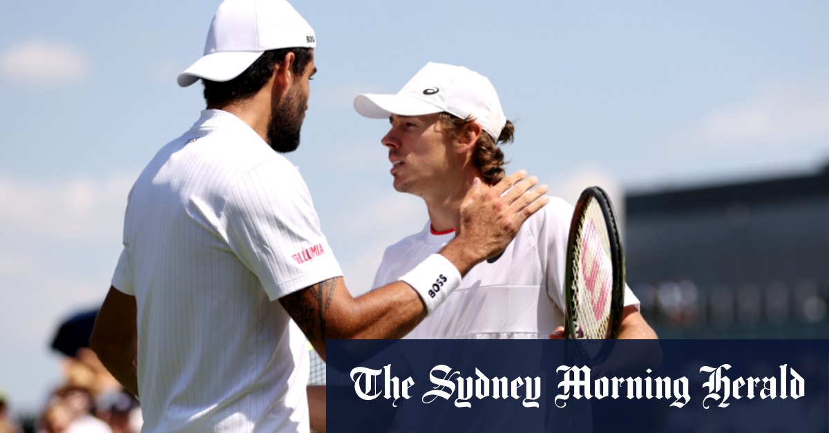 Alex de Minaur s'incline face à Matteo Berrettini au deuxième tour