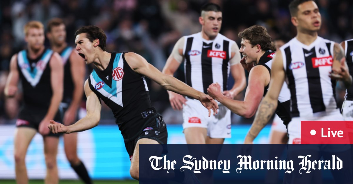 Collingwood Magpies contre Port Adelaide Power ;  Brisbane Lions contre Geelong Cats ;  Résultats Fremantle Dockers v Sydney Swans, scores, rencontres, équipes, échelle, cotes, billets, comment regarder