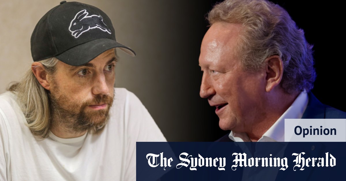 Mike Cannon-Brookes et Andrew Forrest : les ruptures de mariage des milliardaires