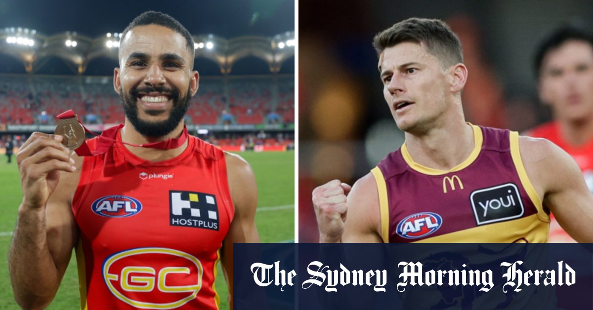 Brisbane Lion Dayne Zorko en colère contre le tacle de Gold Coast Sun Touk Miller dans Q-Clash