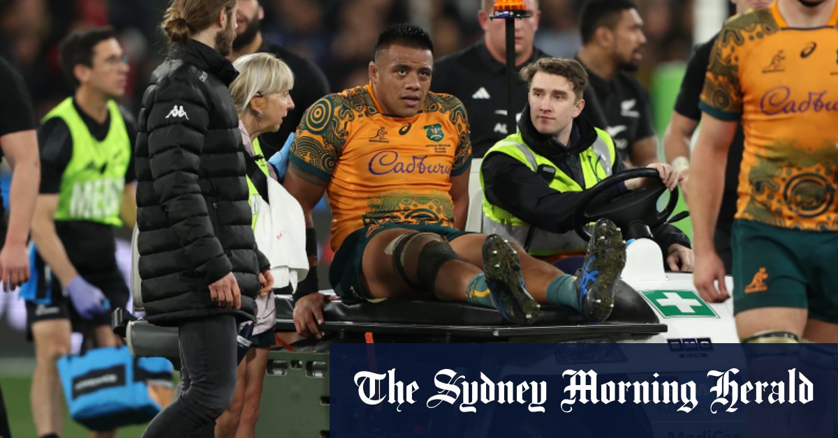 Un groupe de blessures d'Achille «alarmant» chez les Wallabies a suscité un examen.  Alors pourquoi Allan Alaalatoa vient-il de subir la même blessure ?