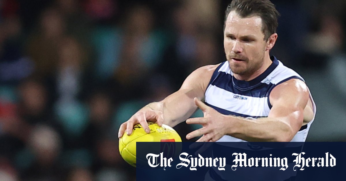 Le capitaine des Geelong Cats, Patrick Dangerfield, s'est approché pour rejoindre la Commission AFL en ligue