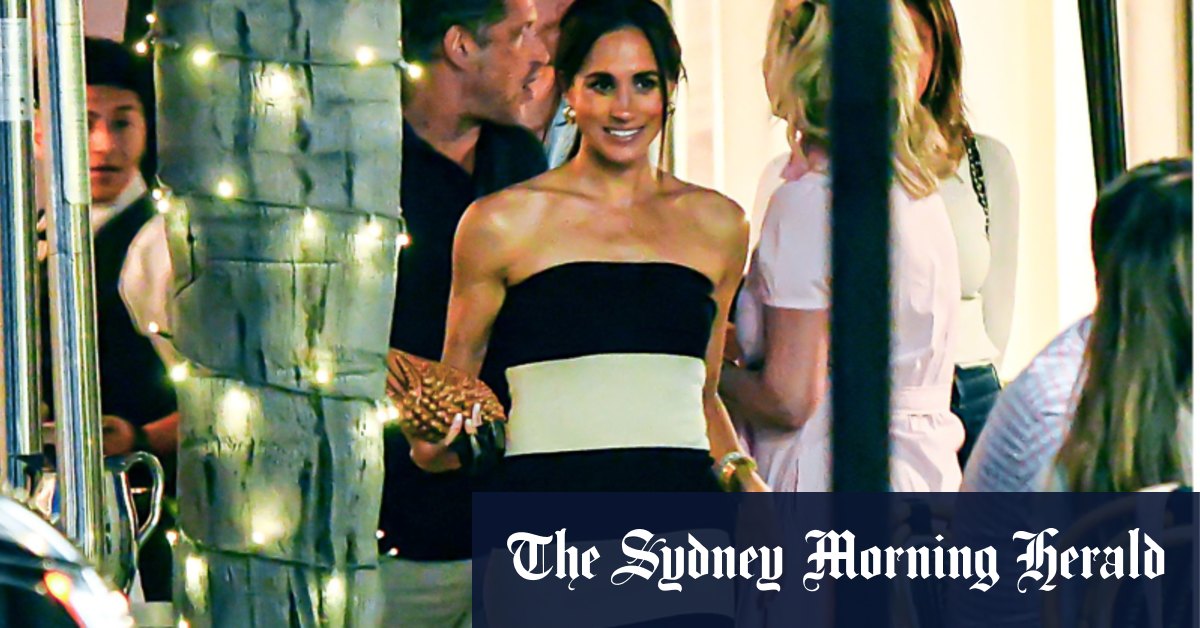 Meghan Markle porte un créateur australien pour fêter son anniversaire