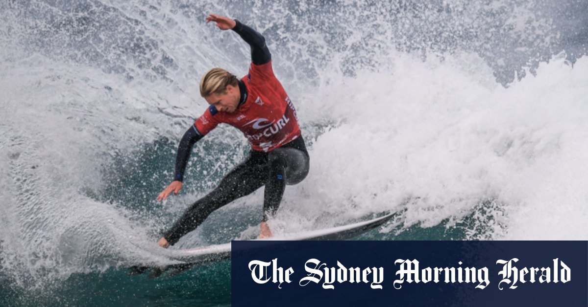 Ethan Ewing a le dos brisé lors de l'élimination de Teahupo'o
